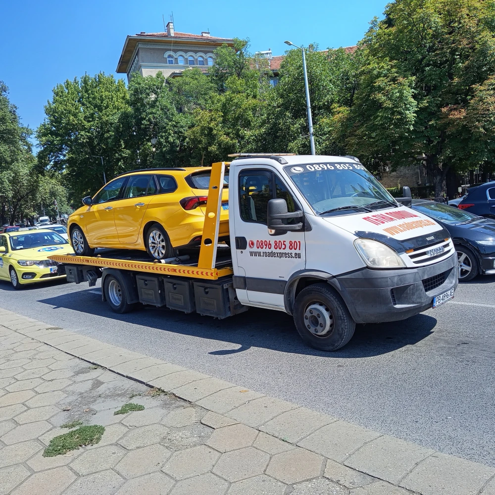 Вишка с автомобил